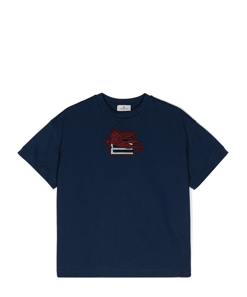 Хлопковая футболка с принтом логотипа