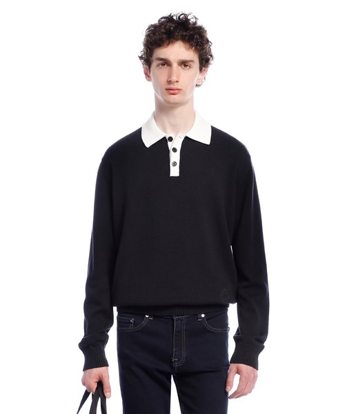 Uzunqol trikotaj polo