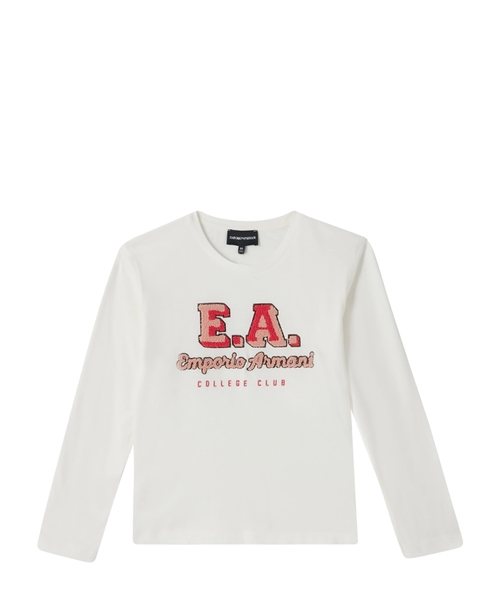 Loqo detallı uzunqol t-shirt