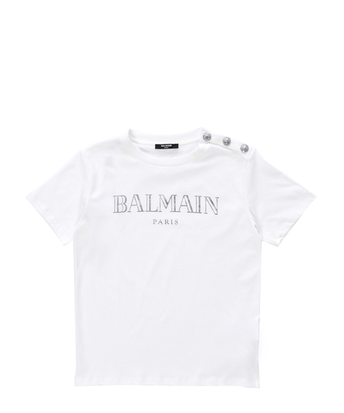 Loqo detallı qısaqol T-shirt