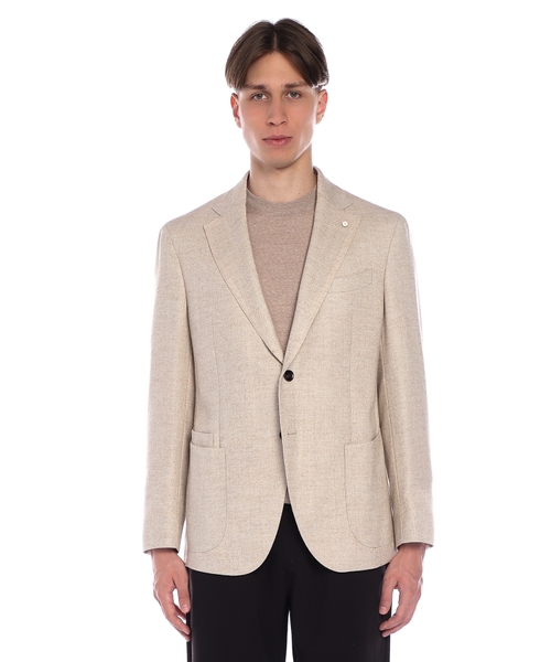 Tweed textured jacket