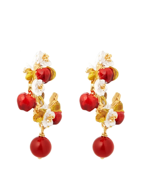 Серьги Creole Apple and Apple Blossom