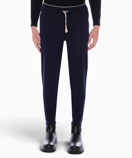 Track pants with elasticated waist