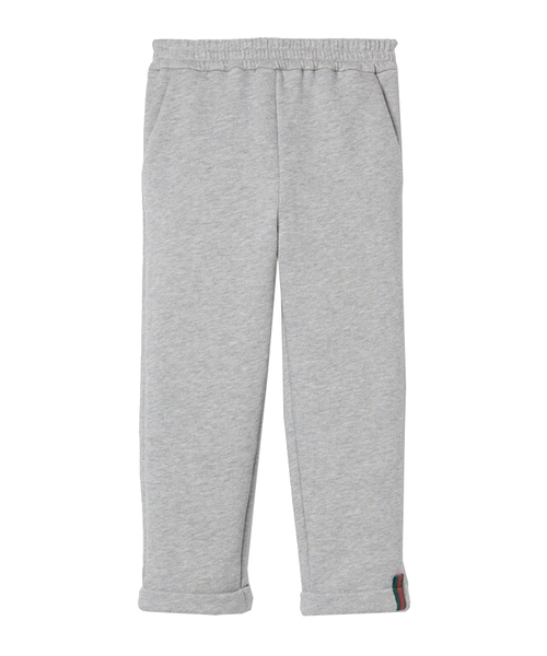 Logo embroidered jogging pants