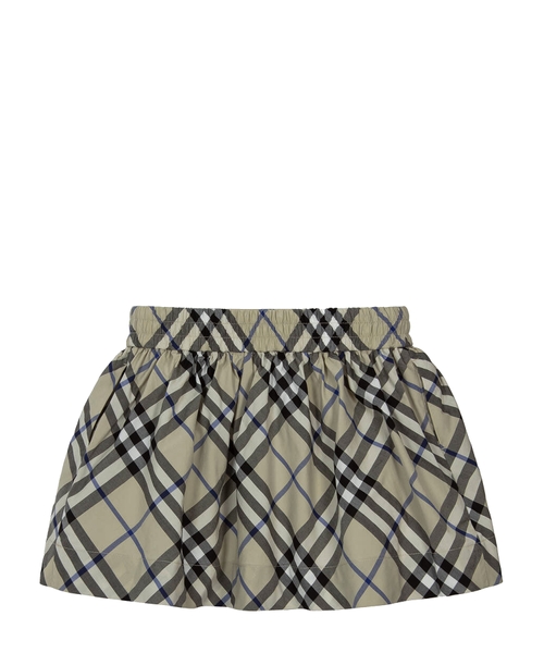 Checkered elastic waist skirt Emporium