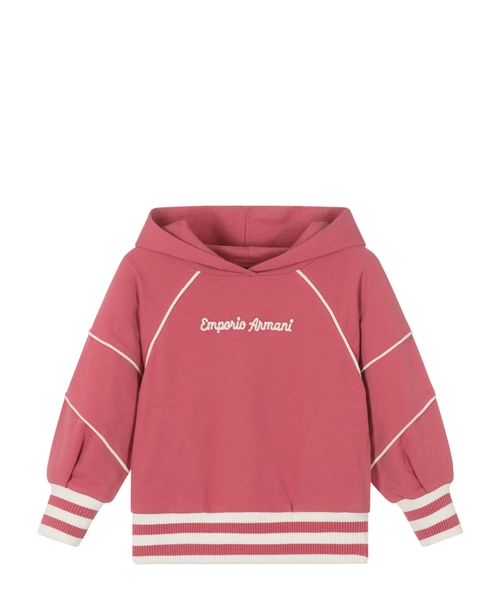 Logo embroidered hoodie