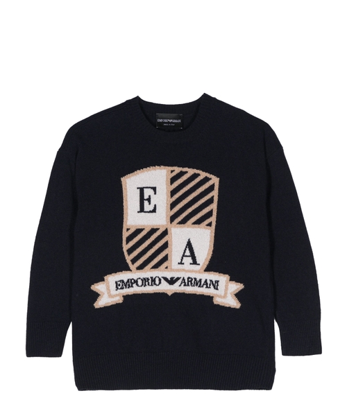 Logo embroidered jumper
