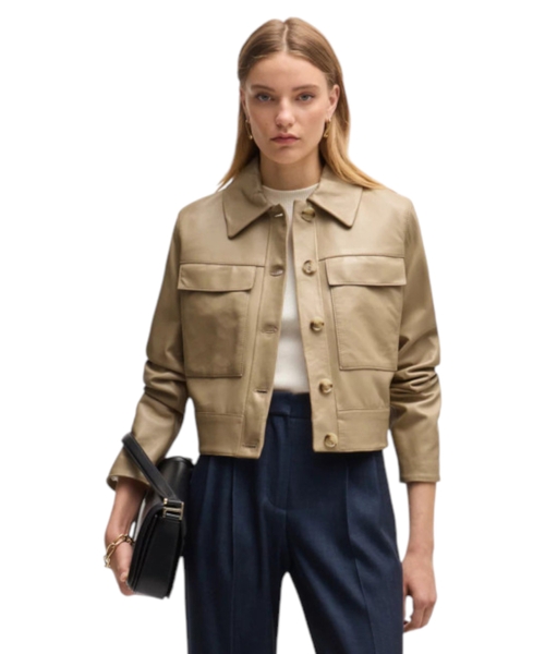 Sadenia leather jacket