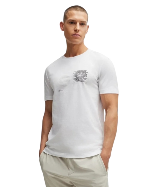 Printli pambıq T-shirt