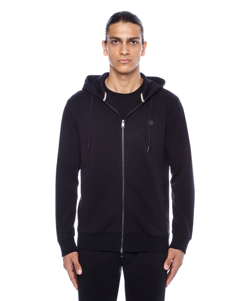 Long sleeve hoodie with cut-out design | Emporium