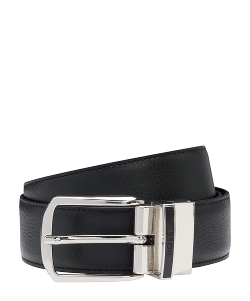 Reversible leather belt