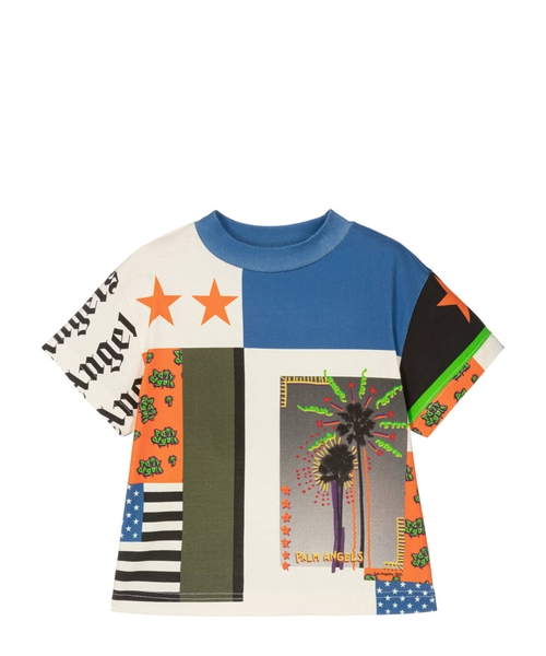 Хлопковая футболка с принтом