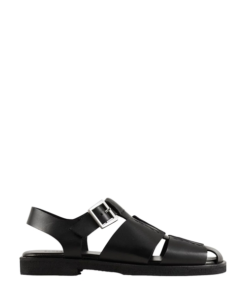 Sandals with buckle detail