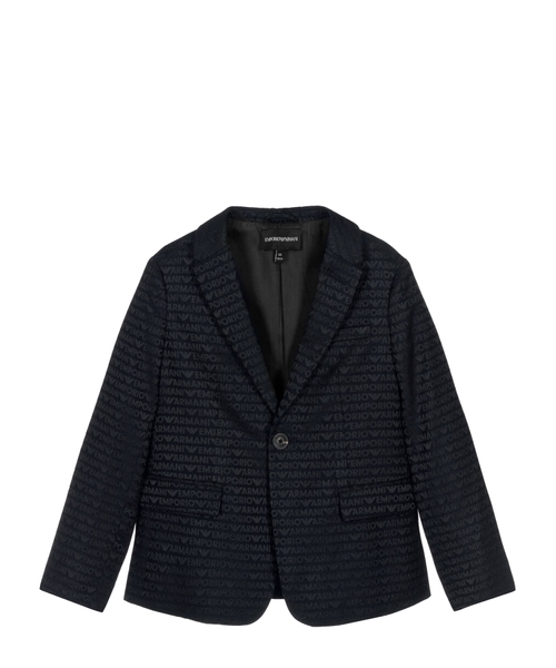 Blazer with logo