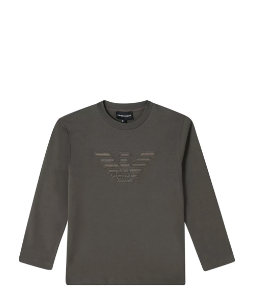 Logo embroidered long-sleeve T-shirt | Emporium Logo embroidered long-sleeve T-shirt | Emporium