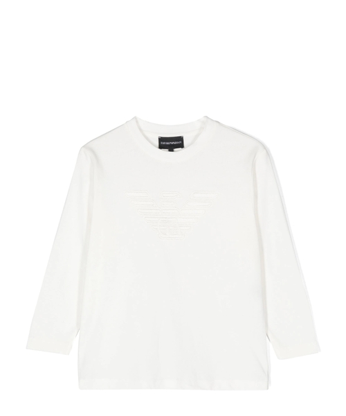 Logo embroidered long-sleeve T-shirt | Emporium