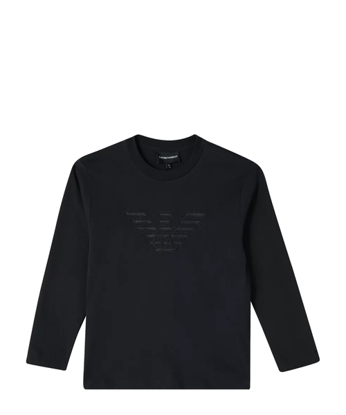 Logo embroidered long-sleeve T-shirt