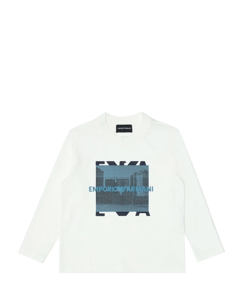 トップス EMPORIO ARMANI Y2K Logo Long Sleeve Tee Emporio Armani