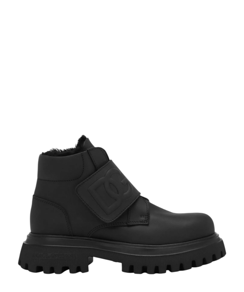 DG naxışlı dəri çəkmələr