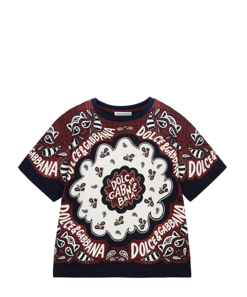 Printed short sleeve T-shirt