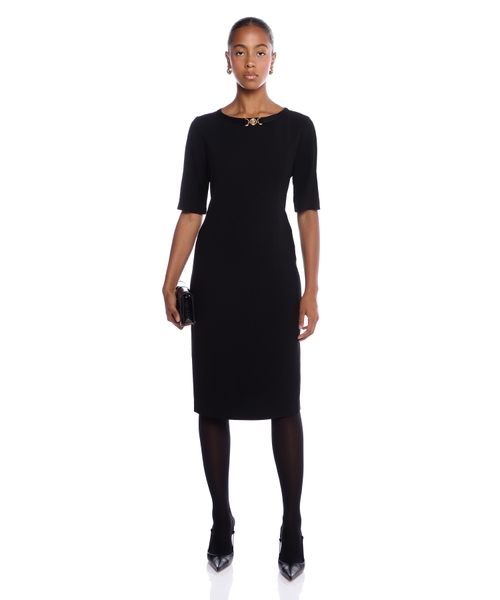 Medusa head midi dress