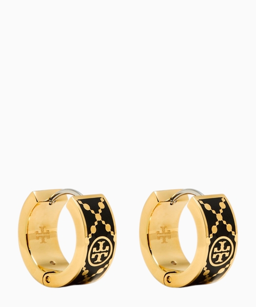 Серьги-кольца Small T Monogram