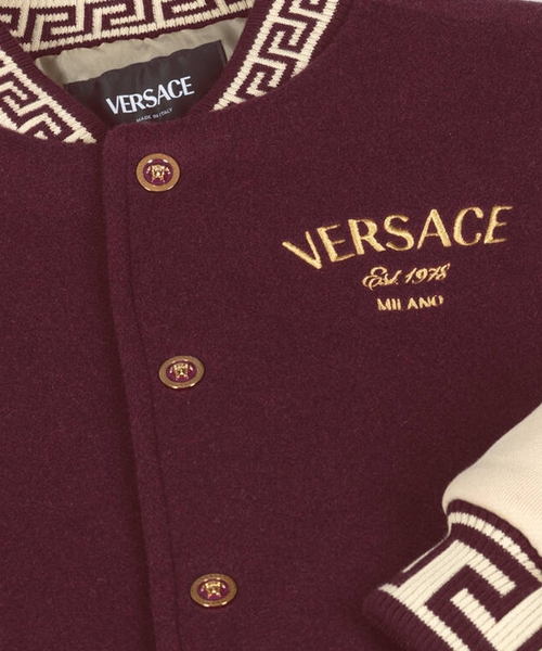 Logo embroidered jacket | Emporium