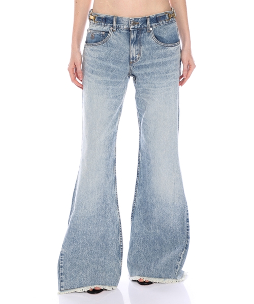 Расклешенные джинсы