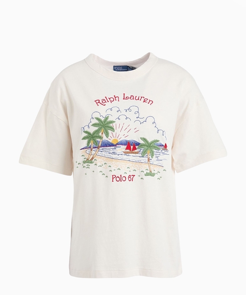 Printed short sleeve T-shirt