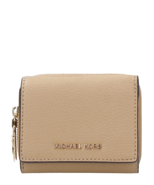 Empire Small Pebbled Leather Tri-Fold Wallet