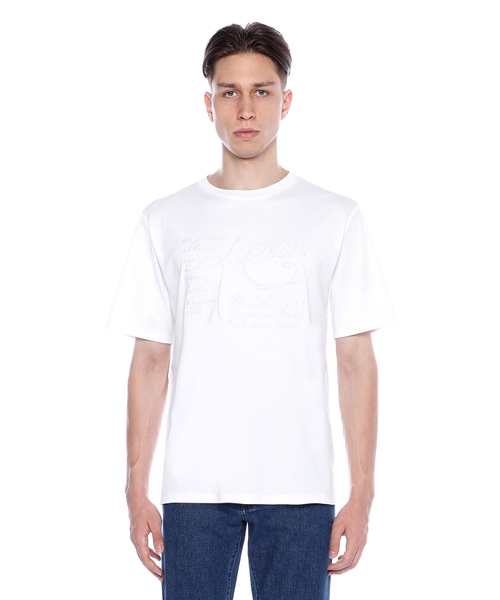 Loqo naxışlı T-shirt