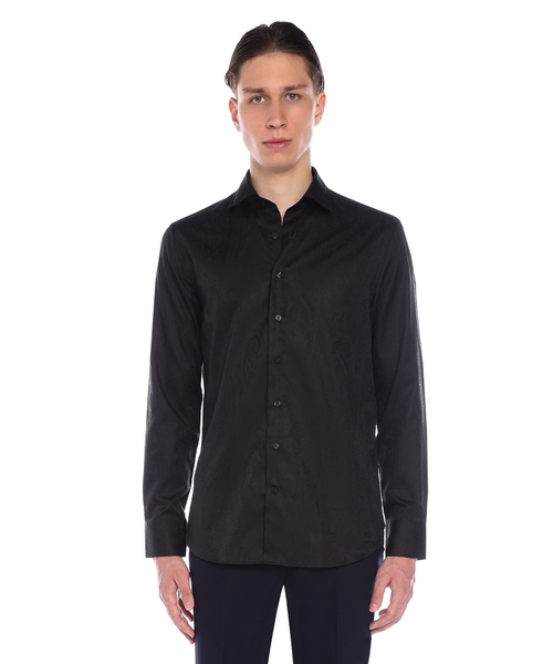 Long sleeve shirt with patterns
