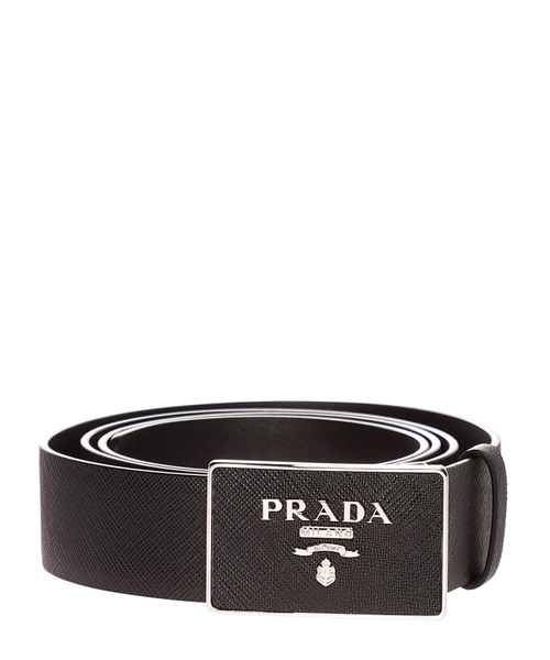 Logo buckle detail belt