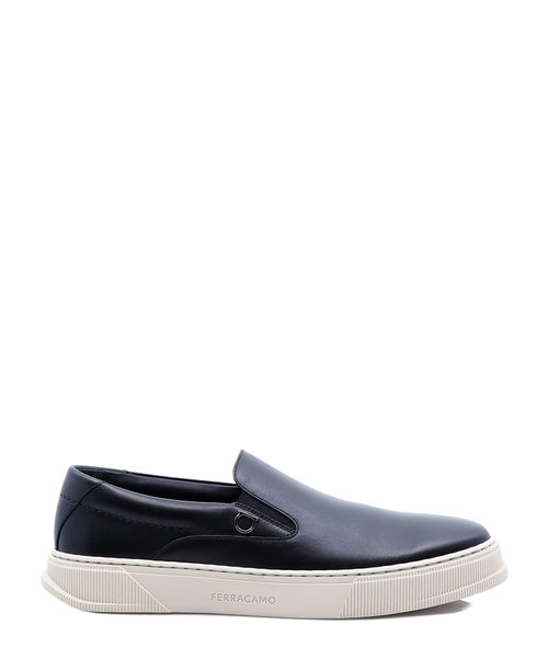 Slip-on leather sneaker
