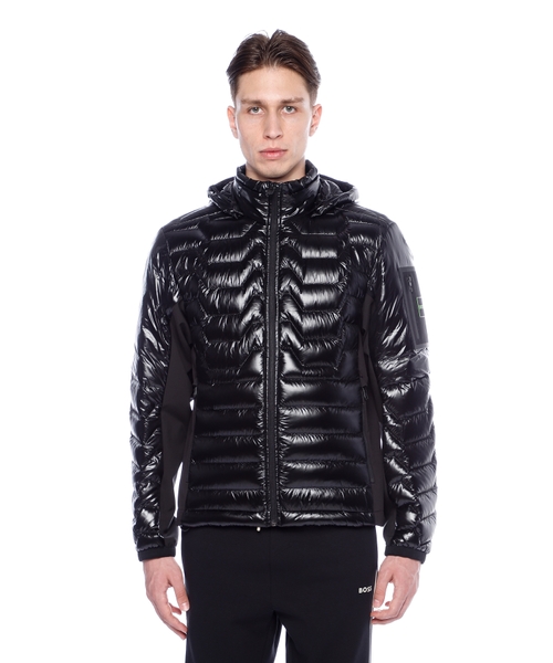 Quilted hooded jacket | Emporium