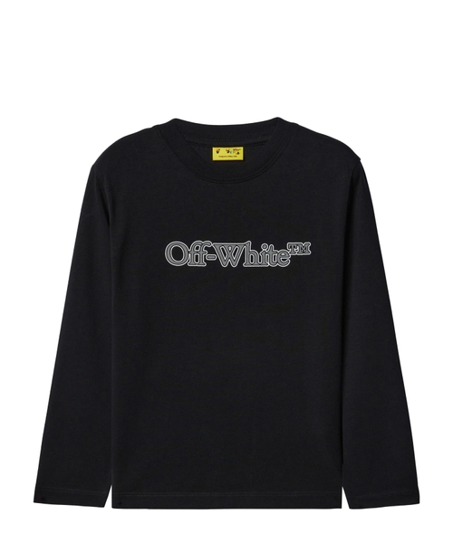 Loqo printli pambıq T-shirt