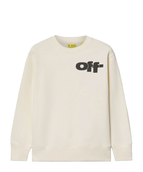Logo printed cotton sweatshirt