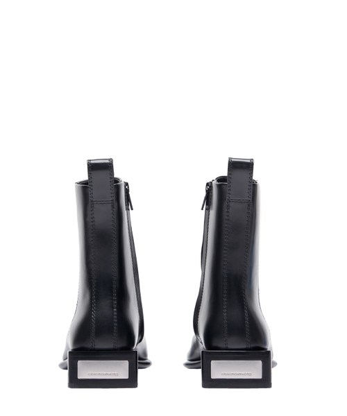 Throttle leather ankle boots | Emporium