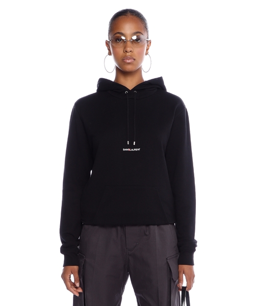 Loqo naxışlı pambıq hudi