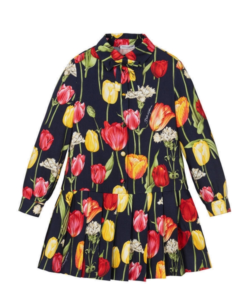 Tulip print dress