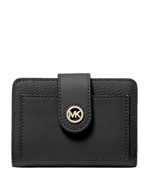 Logo detail compact wallet
