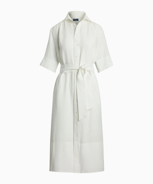 Midi shirt dress