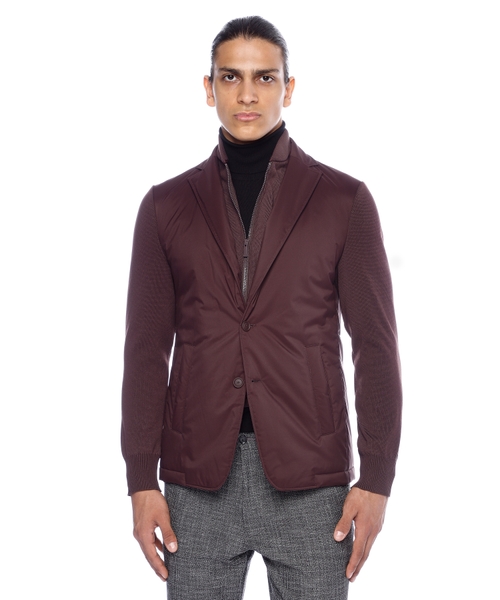 Layered panelled transformer-jacket