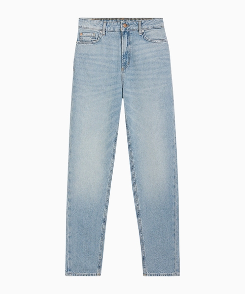 Bol biçimli denim şalvar