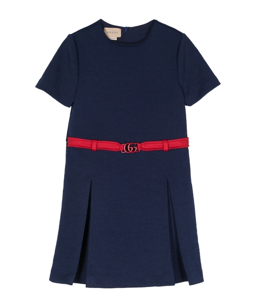 Gucci navy dress best sale