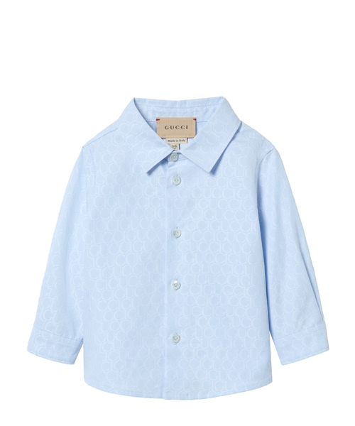 Patterned cotton shirt