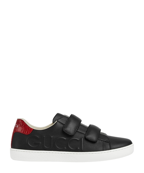 Logo-embossed sneakers
