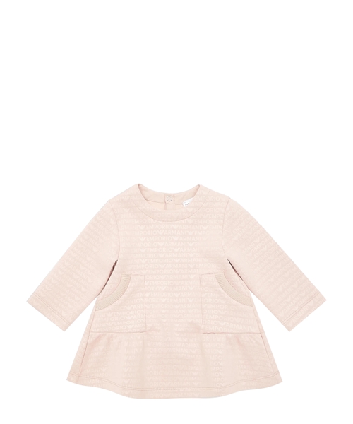 Dress with logo