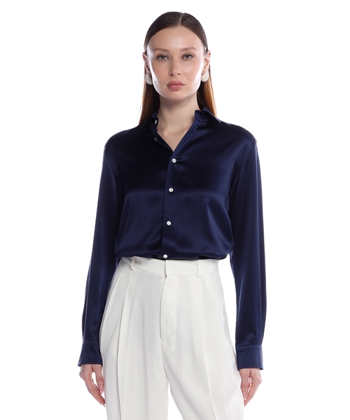 Шелковая рубашка