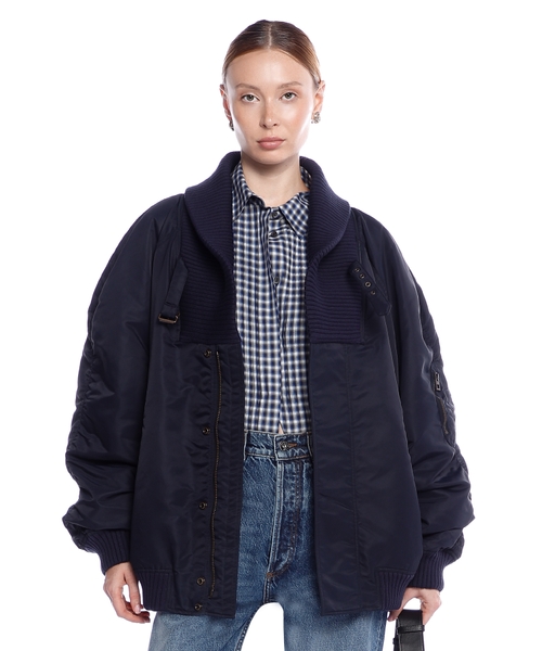 Бомбер оверсайз